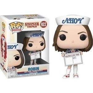Funko Pop Stranger Things Robin 922 Vinyl Figure Sailor Outfit AHOY New